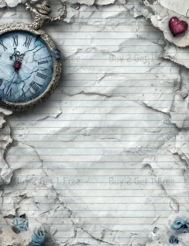 Alice In Gothic World Plain Papers