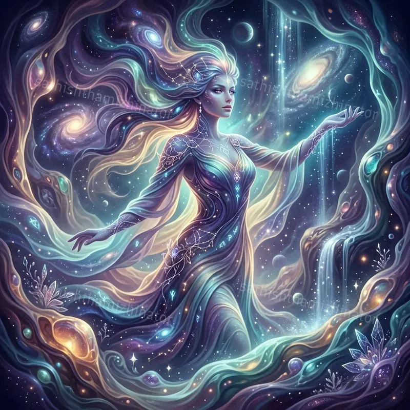 Ethereal Fluid Fantasy Art