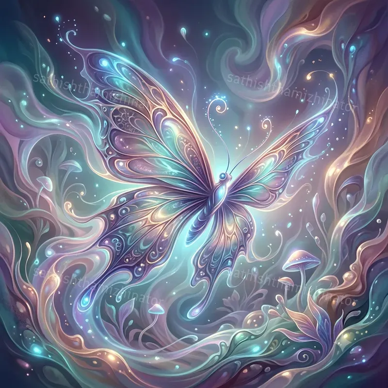 Ethereal Fluid Fantasy Art