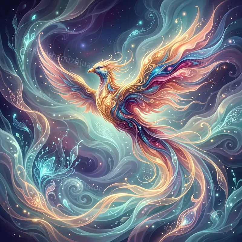 Ethereal Fluid Fantasy Art