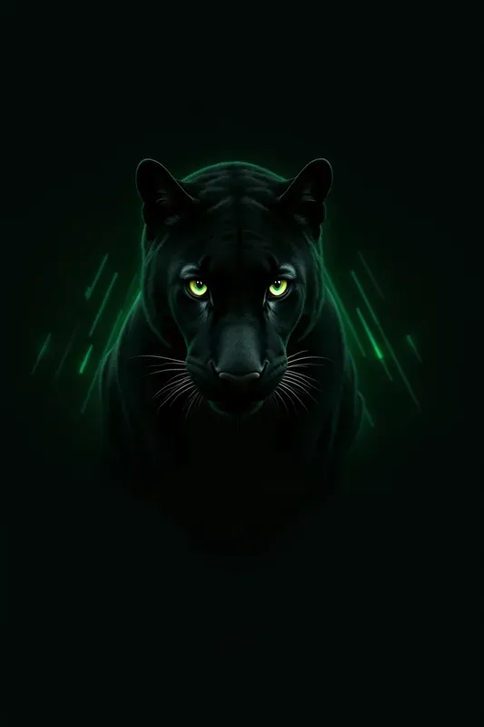 Neon Noir Dark Animal Wallpapers