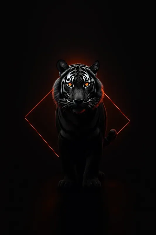 Neon Noir Dark Animal Wallpapers