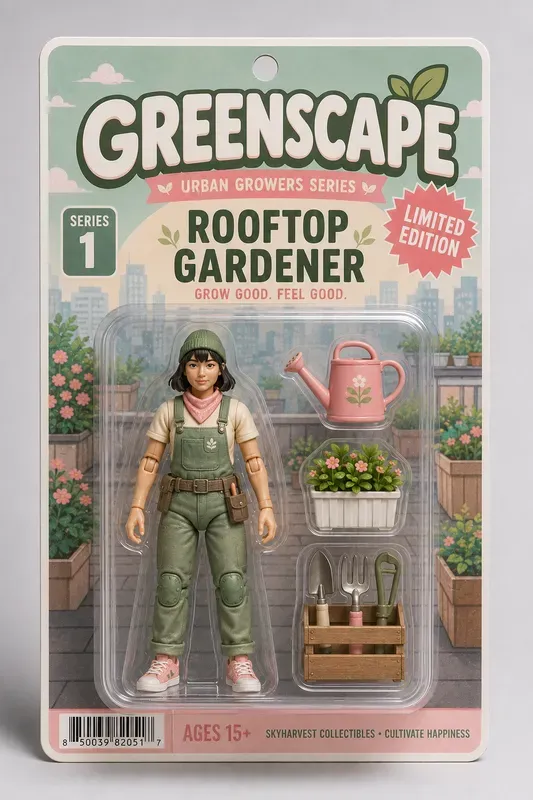 Collectible Action Figure Packaging Kits