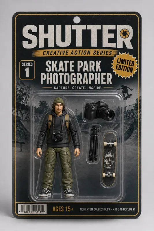Collectible Action Figure Packaging Kits