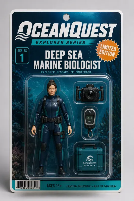 Collectible Action Figure Packaging Kits