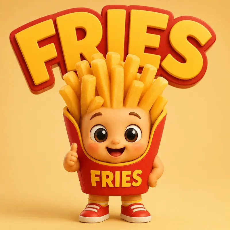 Cute Food Baby Mascots