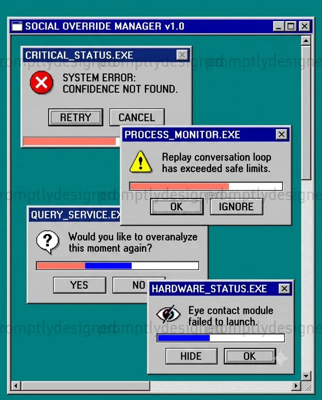 Retro Popup Humor