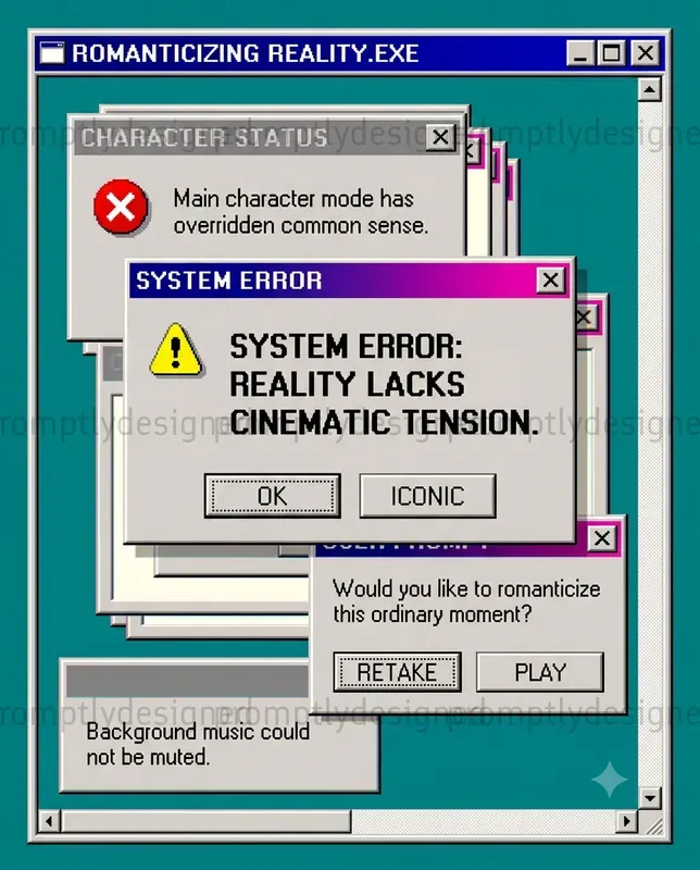 Retro Popup Humor
