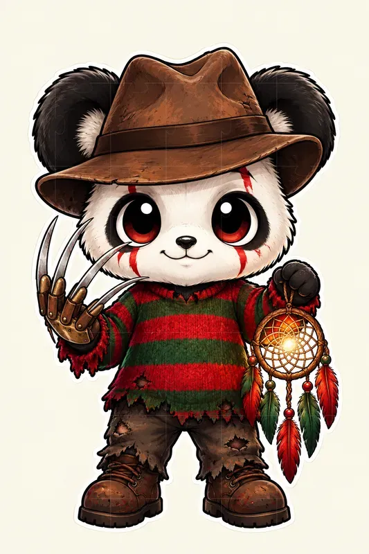 Cute Horror Mascot Tshirt Designs