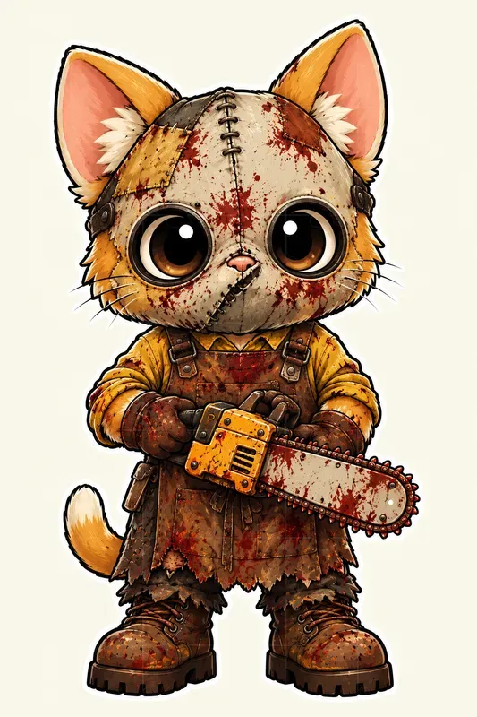 Cute Horror Mascot Tshirt Designs