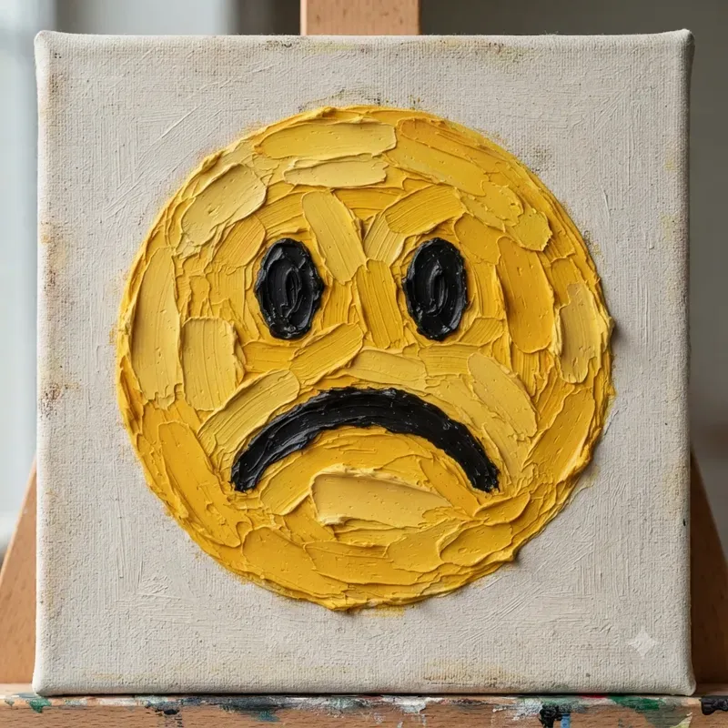 Oil Painting Emoji Portrait Collections