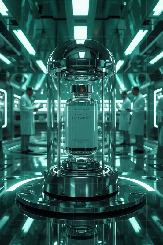 Futuristic Capsule Product Ads