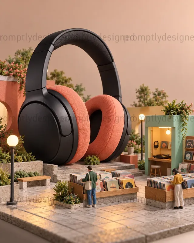 Miniature Worlds Product Ads