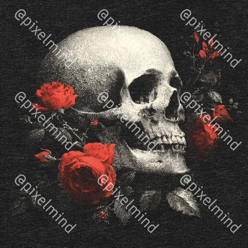 Chalkboard Sketch Black Tshirt Art