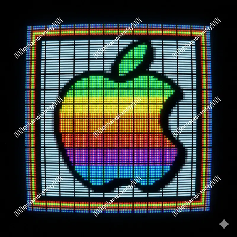 Retro 80s Pixel Logo Brand Reboot Art