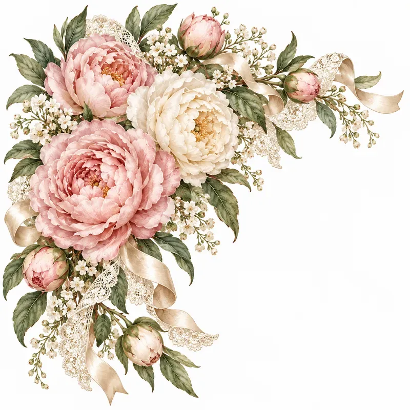 Victorian Botanical Clipart Generator