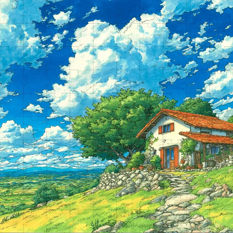 Watercolor Ink Manga Vivid Natures