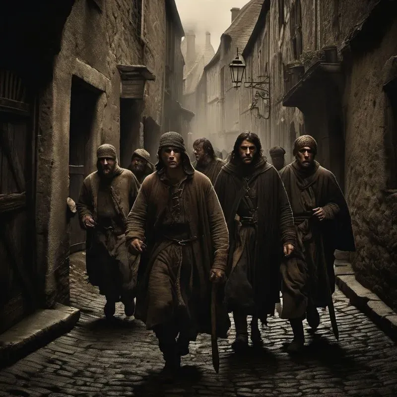 Dark Fantasy Monster Hunter Scenes