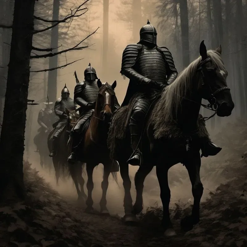 Dark Fantasy Monster Hunter Scenes