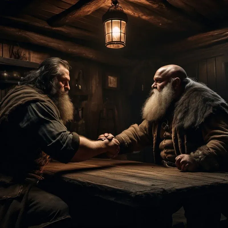 Dark Fantasy Monster Hunter Scenes