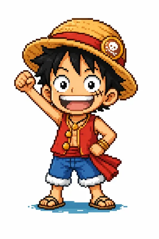 Tiny Pixel Anime Mascot Generator