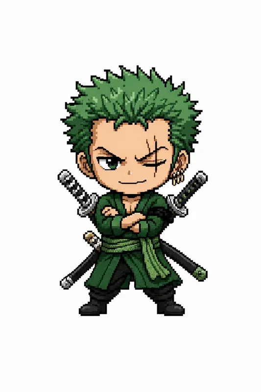 Tiny Pixel Anime Mascot Generator