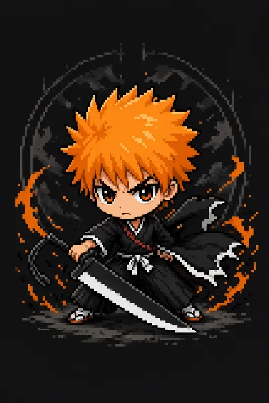Tiny Pixel Anime Mascot Generator