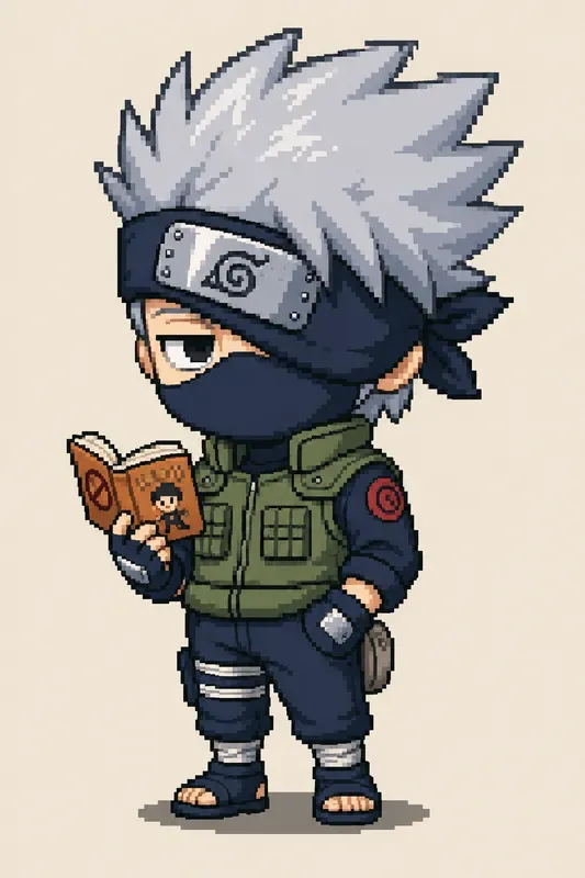 Tiny Pixel Anime Mascot Generator