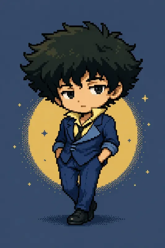 Tiny Pixel Anime Mascot Generator