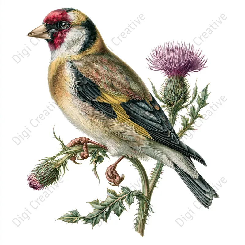 Vintage Naturalist Wildlife Plate Art