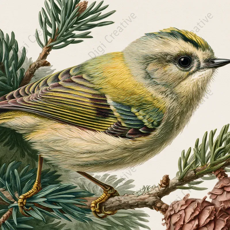 Vintage Naturalist Wildlife Plate Art