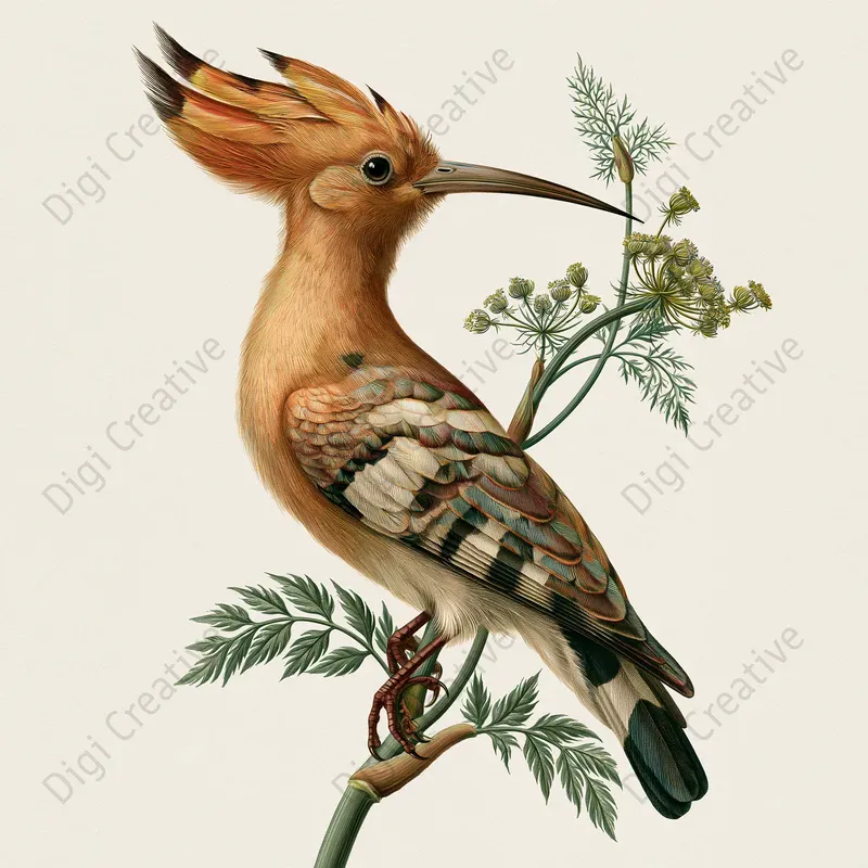 Vintage Naturalist Wildlife Plate Art