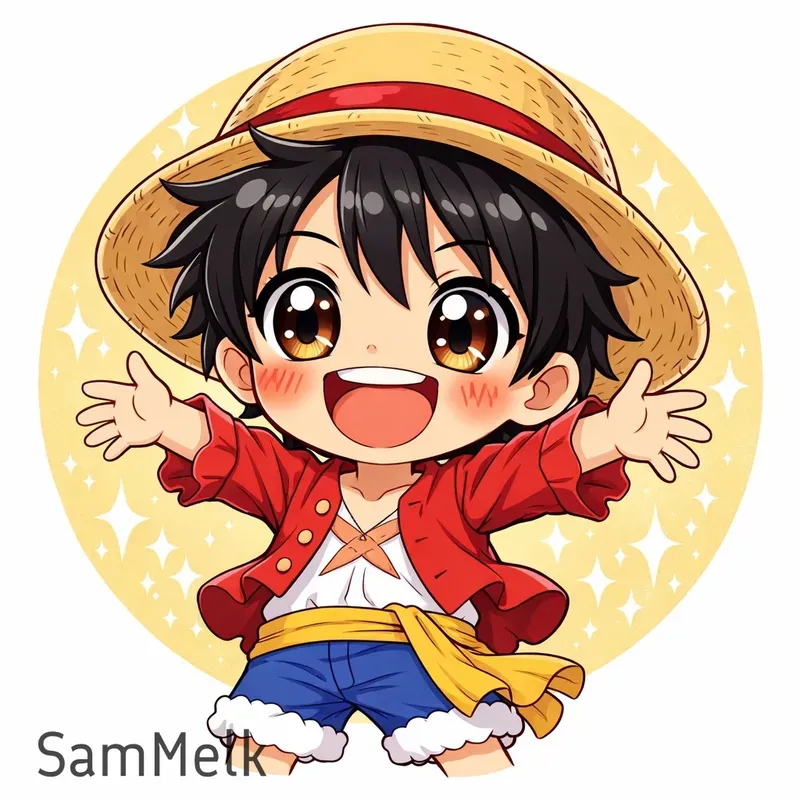 Cute Glossy Chibi Characters