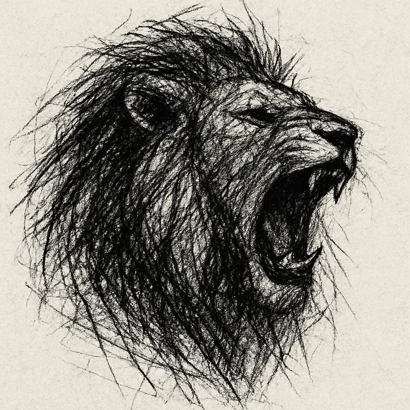 Handdrawn Scribble Art