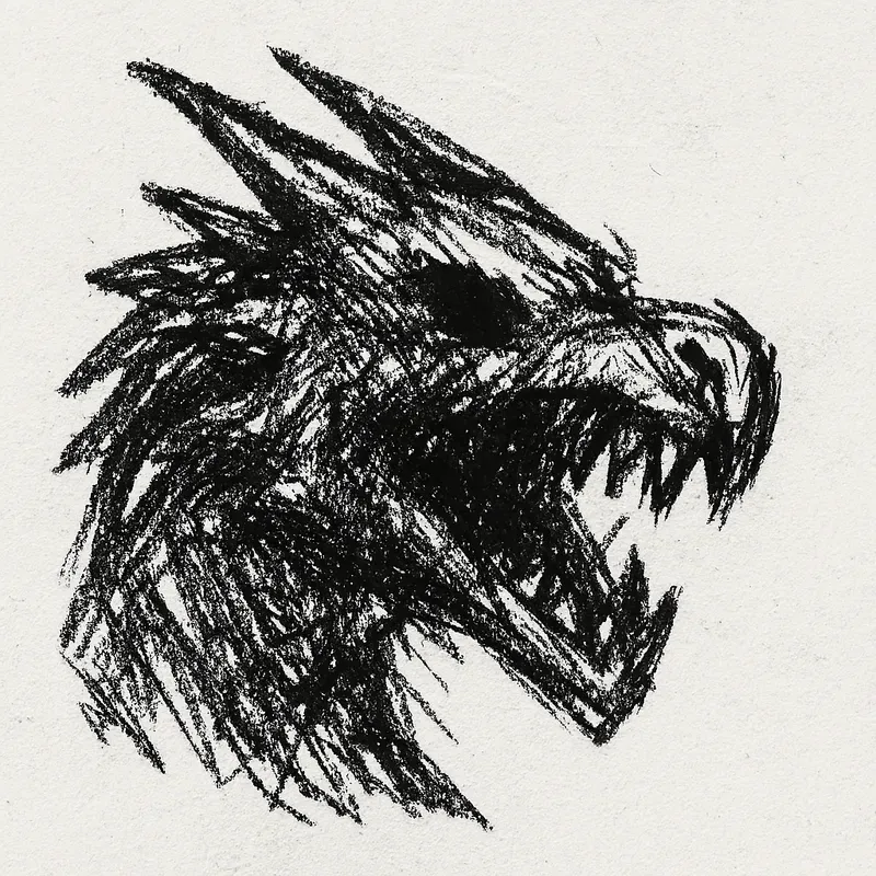 Handdrawn Scribble Art