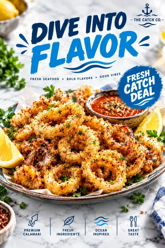 Seafood Restaurant Ad Poster Generator