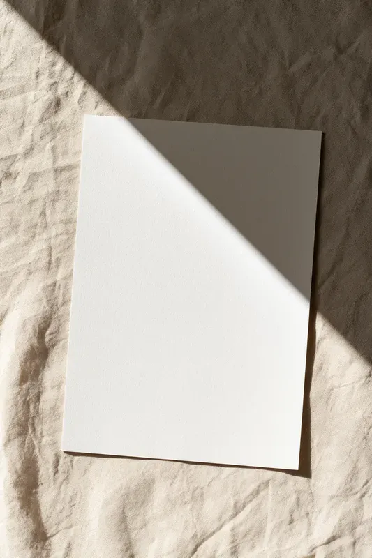 Linen Shadow Paper Mockups
