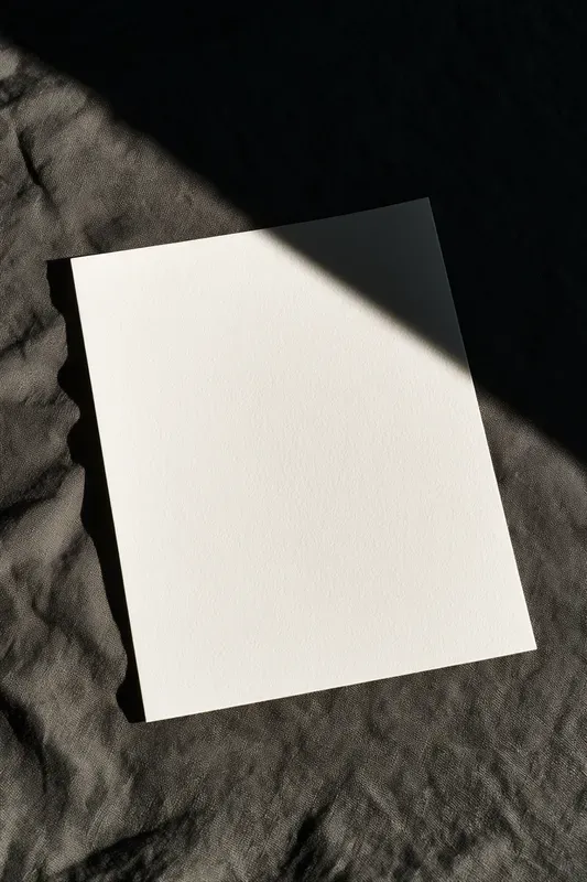 Linen Shadow Paper Mockups