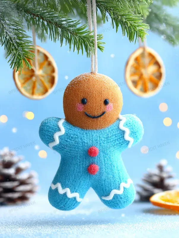 Cozy Knitted Christmas Ornaments
