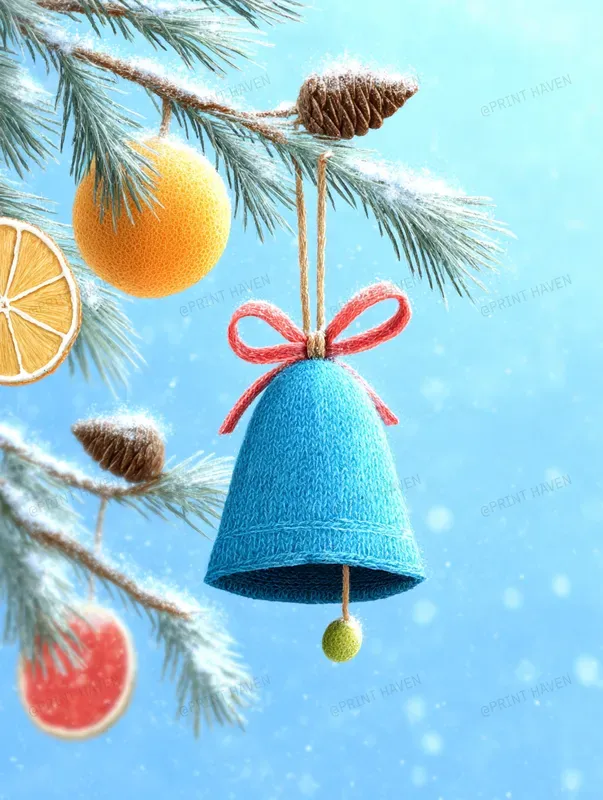 Cozy Knitted Christmas Ornaments