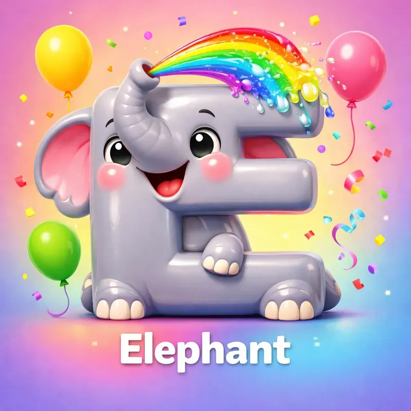 3D Cute Alphabet Character Creators