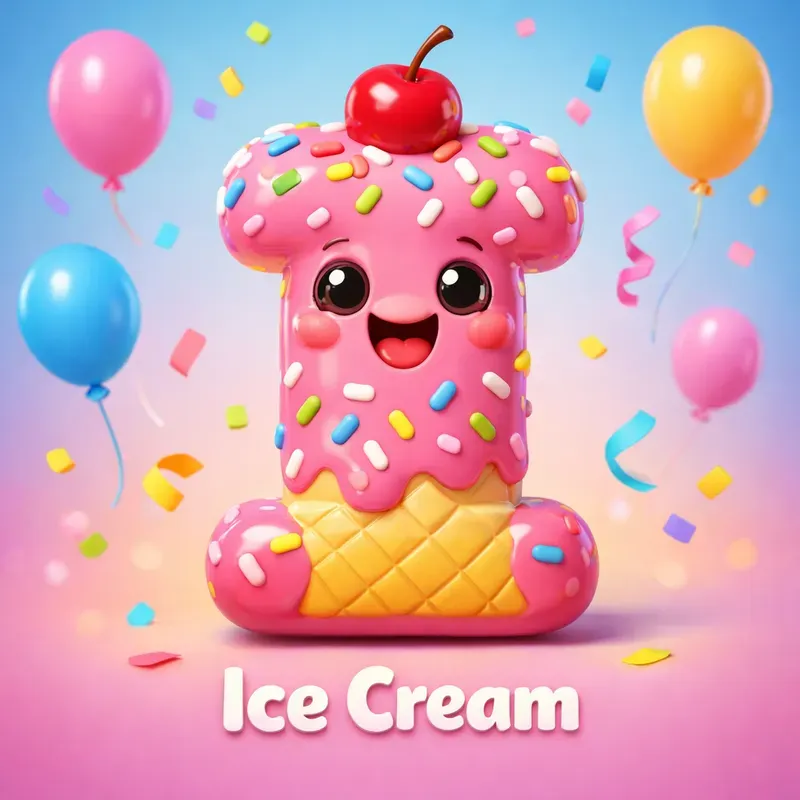 3D Cute Alphabet Character Creators