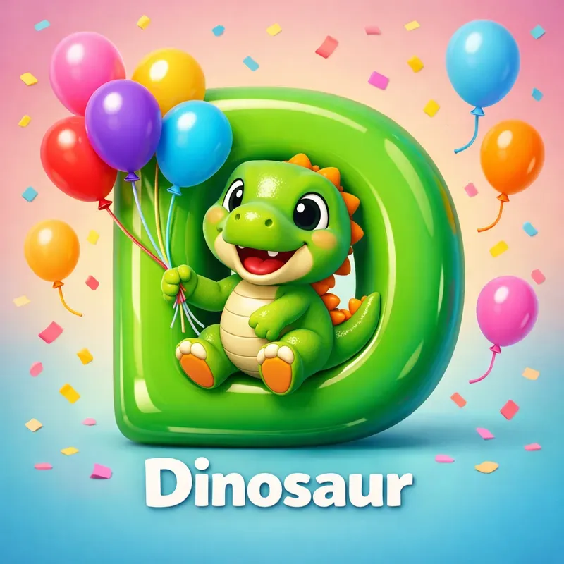 3D Cute Alphabet Character Creators