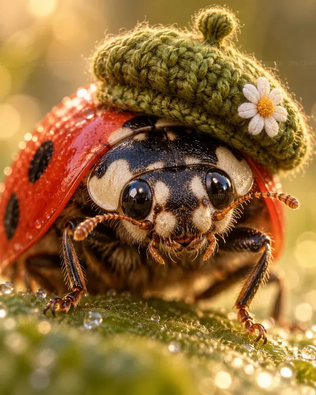 Cozy Macro Insect Portraits