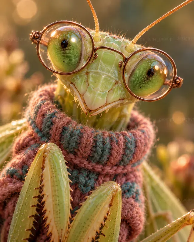 Cozy Macro Insect Portraits