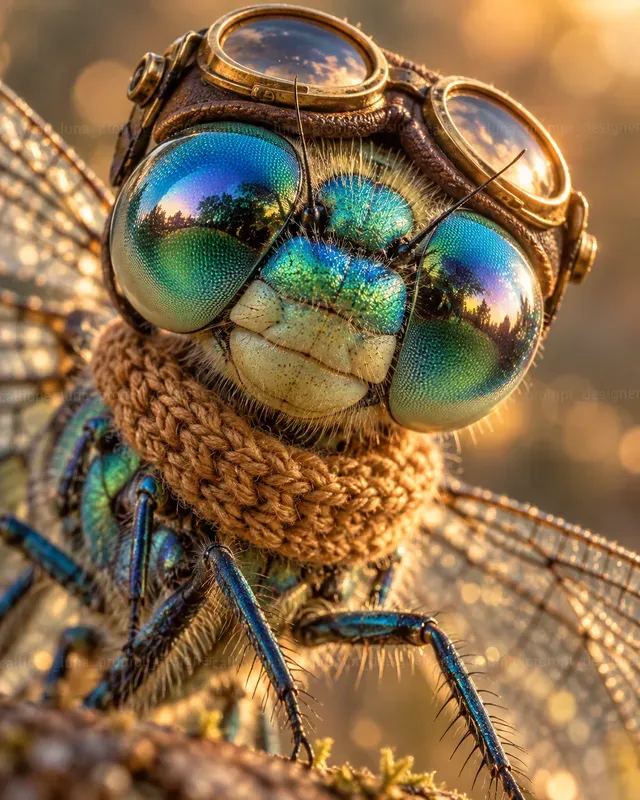 Cozy Macro Insect Portraits