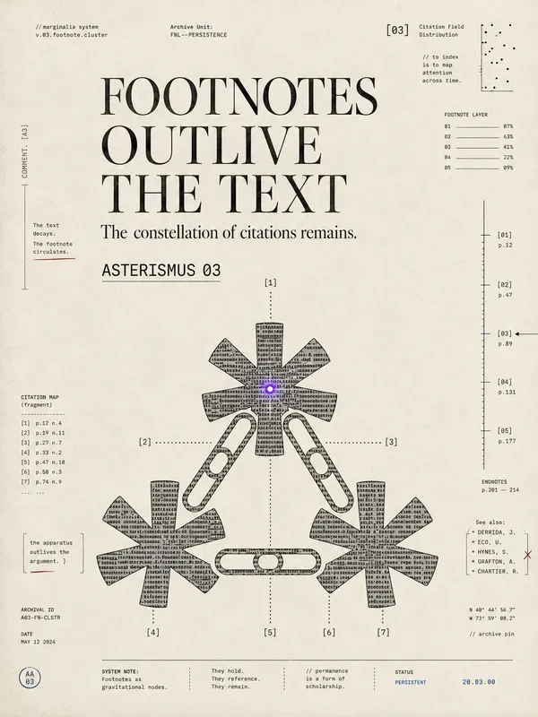 Hybrid Marginalia Poster Systems