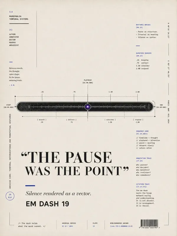 Hybrid Marginalia Poster Systems