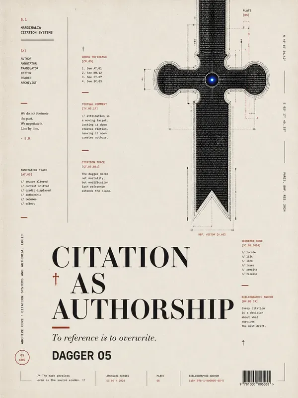 Hybrid Marginalia Poster Systems