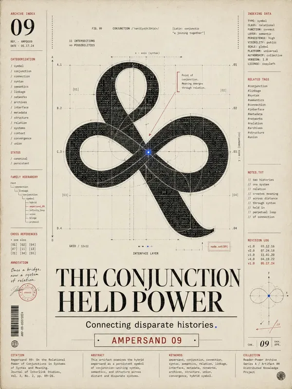 Hybrid Marginalia Poster Systems